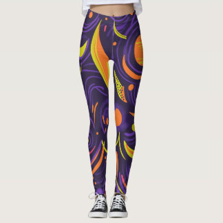 wirbelnde Formen Leggings