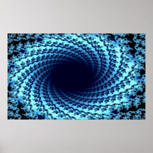 wirbelnde Illusion Poster