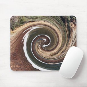 Wirbelnde Mutter Erde und Wasser.... Mousepad