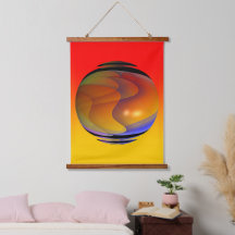 Wirbelnder Orb Wandteppich
