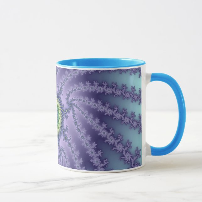 Wirbelndes Auge - Fraktal-Tasse Tasse (Rechts)