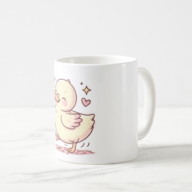 Wirbelsaule mit spielerischer Charm Kaffeetasse (VorderseiteRechts)