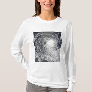 Wirbelsturm Anja über dem südlichen Indischen T-Shirt