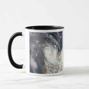 Wirbelsturm Dominic weg vom Ufer des Westerns Tasse