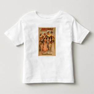 Wirbelsturm-Extravaganza-Theaterplakat Kleinkind T-shirt