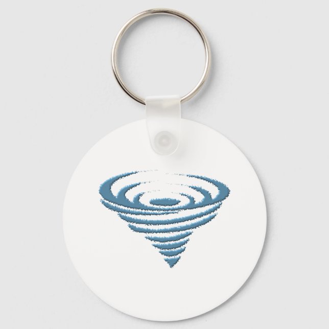 Wirbelsturm Tornado Schlüsselanhänger (Vorderseite)