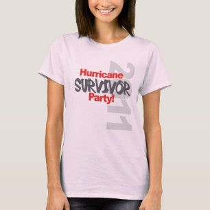 Wirbelsturm Überleben Party 1011 T-Shirt