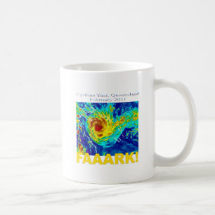 Wirbelsturm Yasi, Queensland, im Februar 2011 Kaffeetasse
