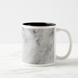 Wirbelsturm Zoe im South- Pacificozean Zweifarbige Tasse