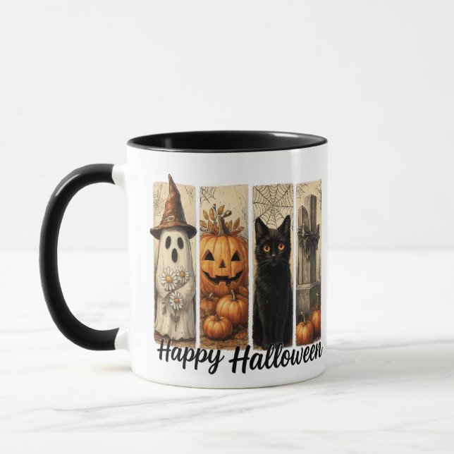Wirbelstürme, Katzen und gemütliche Kreaturen Tasse (Links)