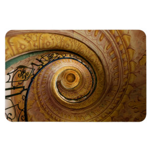 Wirbeltreppenmuster Magnet