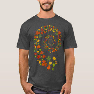 Wirbelwind Herbstleaves TSpiral der Herbstfarben T-Shirt