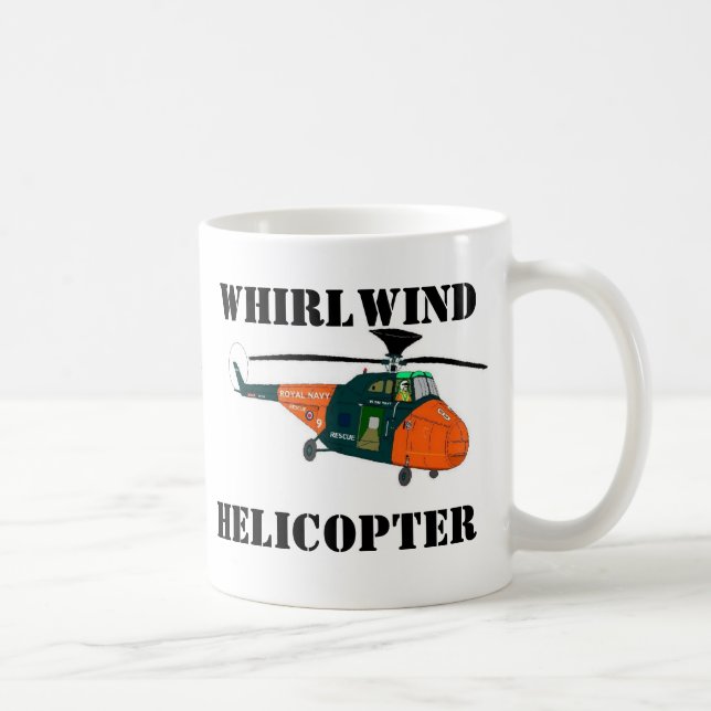Wirbelwind-Hubschrauber. Kaffeetasse (Rechts)