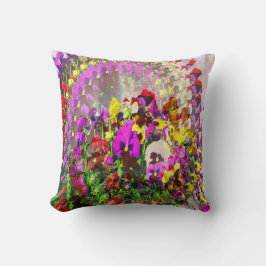 Wirbelwind von Stiefmütterchen.... Kissen