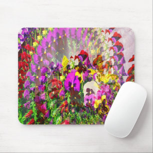 Wirbelwind von Stiefmütterchen.... Mousepad