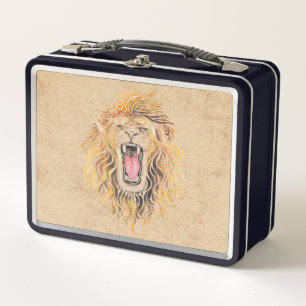 Wirble Lion Metall Brotdose