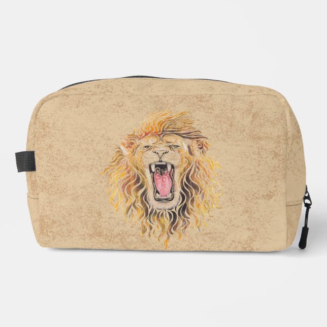Wirble Lion Waschbeutel (Vorderseite)