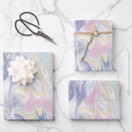 Wirble Printwerbung Geschenkpapier Set