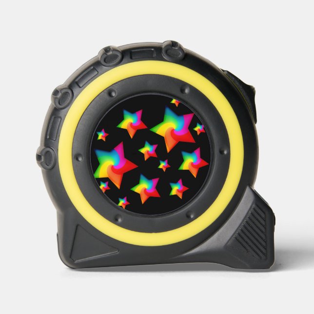 Wirble Regenbogenstars Maßband (Vorderseite)