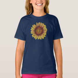 Wirble Sonnenblume T-Shirt