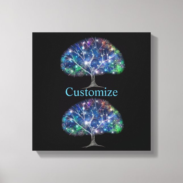 Wirble Zweigstelle Thunder_Cove Leinwanddruck (Vorderseite)