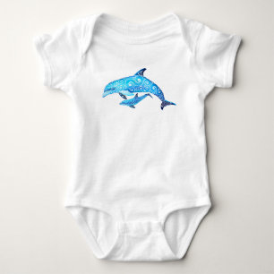 Wirbler Hai Baby Strampler
