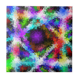 Wirbler Iridescent Chrome Five Fliese