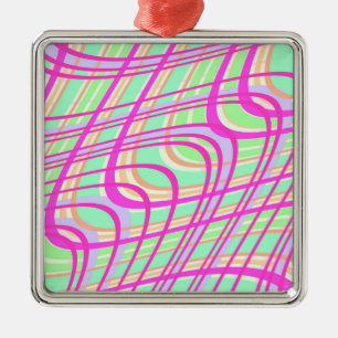 Wirbler Karo 2011 Silbernes Ornament