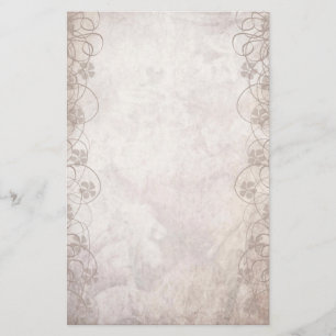 Wirbles Antiqued Art-Briefpapier-Papier Briefpapier