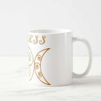 Wirbles dreifaches Göttin-Symbol Kaffeetasse