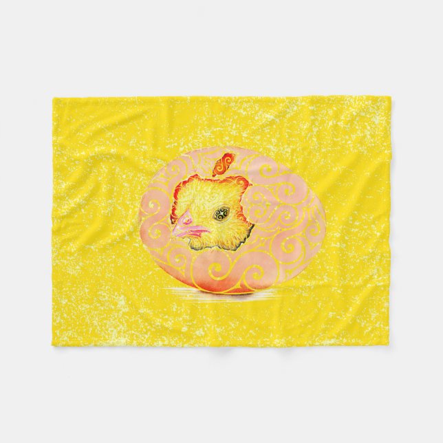 Wirbles Hatchling Fleecedecke (Vorderseite (Horizontal))