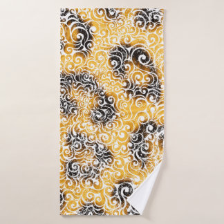 Wirbles Leopard-Muster Badehandtuch