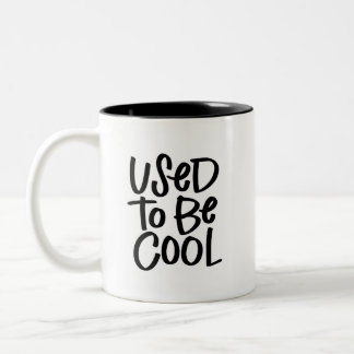 Wird als Cool verwendet Zweifarbige Tasse