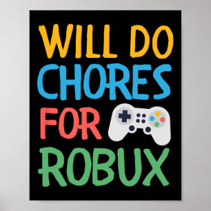Wird Aufgaben für Gamer Bucks Gaming Videospiel P Poster