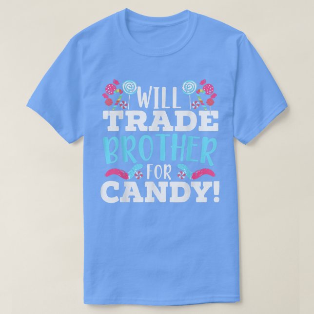 Wird Brother gegen Süßzucker verkaufen Lollipop T-Shirt (Design vorne)