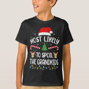 Wird die Enkelkinder am meisten verwöhnen Familien T-Shirt
