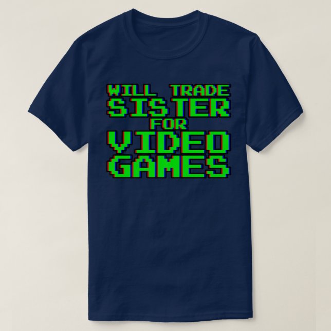 Wird die Handelsministerin für Videospiele — T-Shirt (Design vorne)