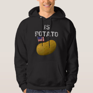 Wird die Kartoffel wie im späten Nachtfernsehen ge Hoodie
