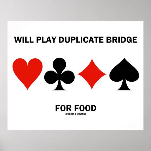 Wird Duplikatbrücke für Lebensmittel wiedergegeben Poster (Vorne)