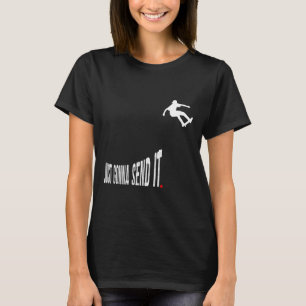 Wird es einfach lustig Skateboarding Skater Männer T-Shirt