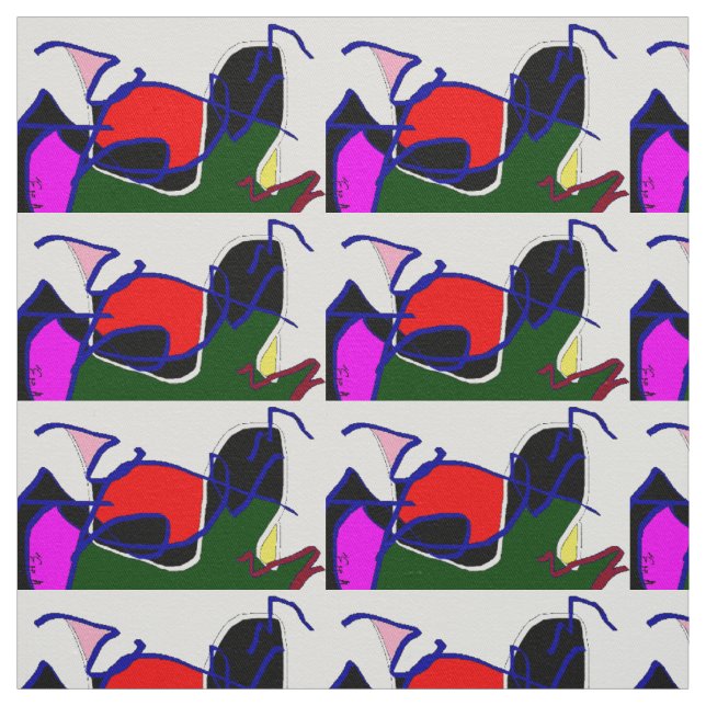 WIRD FABRIC. FARBIG STOFF (Muster)