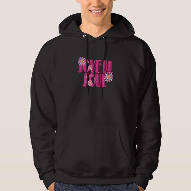 Wird fröhlich christlich retro vintage cool sein hoodie (Vorderseite)