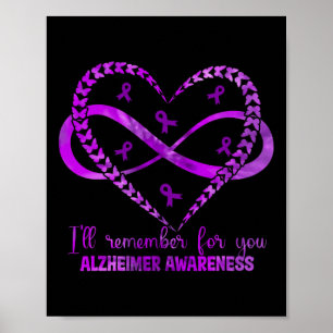Wird Für Dich Herz Alzheimerheimers Bewusst Erinne Poster