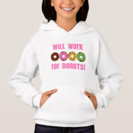 Wird für Donuts Kids T - Shirt arbeiten