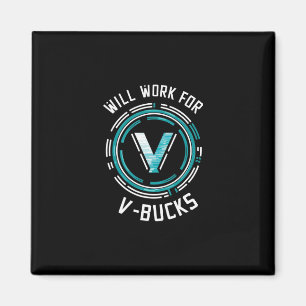 Wird für V-Buck Ttle Royale Gamer arbeiten Magnet