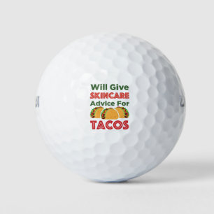 wird Ihnen Rat zur Pflege von Tacos Esthetician ge Golfball