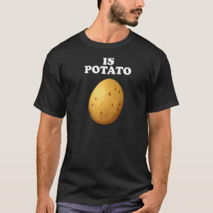 Wird Kartoffel wie im Fernsehen gesehen Veganes Ge T-Shirt