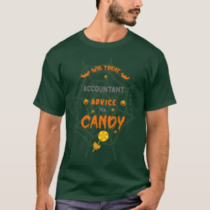 Wird Leckerei Buchhalterberater für Candy Funny Ha T-Shirt