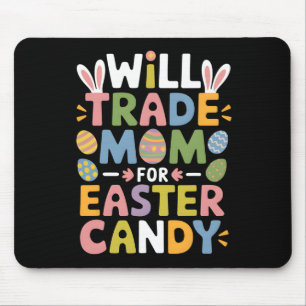 Wird Mama für Osterkerzeneier Kids Boys Gir Mousepad