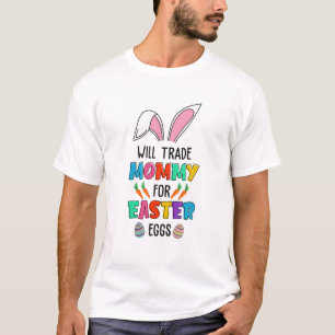 Wird Mami für Ostern Bunny Eggs Lehrer Eas T-Shirt